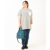 【大きいサイズ】胸ポケット付きTシャツチュニック | eur3 | 詳細画像19 