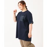 【大きいサイズ】胸ポケット付きTシャツチュニック | eur3 | 詳細画像2 