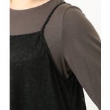 【大きいサイズ/セットアイテム】レースキャミソール×Tシャツセット | eur3 | 詳細画像19