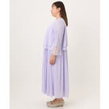 【大きいサイズ】レースプリーツワンピース | eur3 | 詳細画像11 