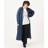 【大きいサイズ】ロングシャツワンピース | eur3 | 詳細画像5 