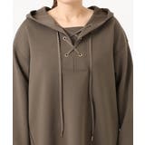 【大きいサイズ】レースアップダンボールフーディー | eur3 | 詳細画像15 