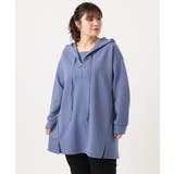 【大きいサイズ】レースアップダンボールフーディー | eur3 | 詳細画像3 