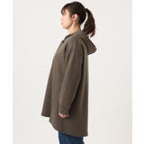 【大きいサイズ】レースアップダンボールフーディー | eur3 | 詳細画像8 