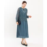 【大きいサイズ】レースセットアップ風ワンピース | eur3 | 詳細画像2 