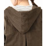 【大きいサイズ】コーデュロイフーディーシャツチュニック | eur3 | 詳細画像11 