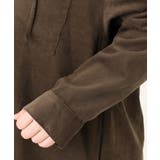 【大きいサイズ】コーデュロイフーディーシャツチュニック | eur3 | 詳細画像13 