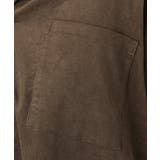 【大きいサイズ】コーデュロイフーディーシャツチュニック | eur3 | 詳細画像17 