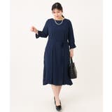 【大きいサイズ】サイドレースドレス | eur3 | 詳細画像9 