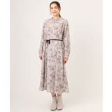 【大きいサイズ】プリント花柄ワンピース | eur3 | 詳細画像15 