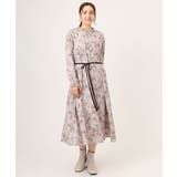 【大きいサイズ】プリント花柄ワンピース | eur3 | 詳細画像16 