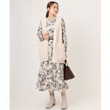 【大きいサイズ】プリント花柄ワンピース | eur3 | 詳細画像5 