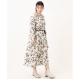 【大きいサイズ】プリント花柄ワンピース | eur3 | 詳細画像7 