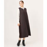 【大きいサイズ】サイドリブジャンパースカート | eur3 | 詳細画像2 