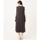 【大きいサイズ】サイドリブジャンパースカート | eur3 | 詳細画像8 