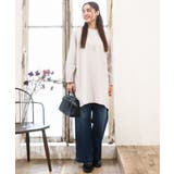 【大きいサイズ】コクーンスリーブバックフレアトップス | eur3 | 詳細画像13 