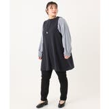 【大きいサイズ】異素材チュニック | eur3 | 詳細画像21 