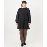 【大きいサイズ】異素材チュニック | eur3 | 詳細画像25 