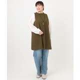 【大きいサイズ】異素材チュニック | eur3 | 詳細画像4 