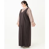 【大きいサイズ】Vネックサロペット | eur3 | 詳細画像6 