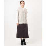 【大きいサイズ/a.v.v×eur3】ラメニットベスト×ブラウスセット | eur3 | 詳細画像14 