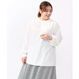 【大きいサイズ/a.v.v×eur3】ラメニットベスト×ブラウスセット | eur3 | 詳細画像30 