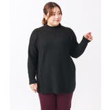 【大きいサイズ】ボトルネックニット | eur3 | 詳細画像17 