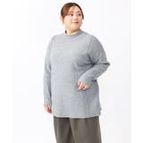 【大きいサイズ】ボトルネックニット | eur3 | 詳細画像7 