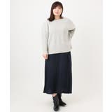 【大きいサイズ】リブボクシーニット | eur3 | 詳細画像16 