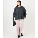 【大きいサイズ】リブボクシーニット | eur3 | 詳細画像20 