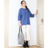 【大きいサイズ】サイドスリットカラーニット | eur3 | 詳細画像14 