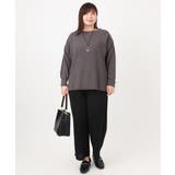 【大きいサイズ】サイドスリットカラーニット | eur3 | 詳細画像21 