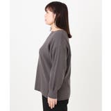 【大きいサイズ】サイドスリットカラーニット | eur3 | 詳細画像23 