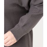 【大きいサイズ】サイドスリットカラーニット | eur3 | 詳細画像26 