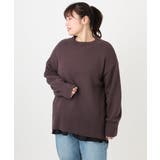 【大きいサイズ】ゆるシルエットニット | eur3 | 詳細画像23 