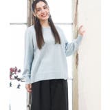 【大きいサイズ/a.v.v×eur3】ラメスパンコールニット | eur3 | 詳細画像1 