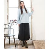 【大きいサイズ/a.v.v×eur3】ラメスパンコールニット | eur3 | 詳細画像4 