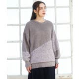 【大きいサイズ/a.v.v×eur3】ブークレーシャギーニット | eur3 | 詳細画像11 