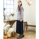 【大きいサイズ/a.v.v×eur3】ブークレーシャギーニット | eur3 | 詳細画像12 