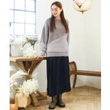 【大きいサイズ/a.v.v×eur3】ブークレーシャギーニット | eur3 | 詳細画像13 