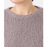 【大きいサイズ/a.v.v×eur3】ブークレーシャギーニット | eur3 | 詳細画像19 