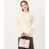 【大きいサイズ/a.v.v×eur3】ブークレーシャギーニット | eur3 | 詳細画像5 