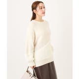 【大きいサイズ/a.v.v×eur3】ブークレーシャギーニット | eur3 | 詳細画像6 