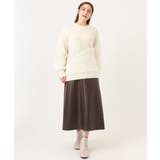 【大きいサイズ/a.v.v×eur3】ブークレーシャギーニット | eur3 | 詳細画像8 