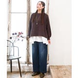 【大きいサイズ】ケーブルニット | eur3 | 詳細画像10 