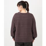 【大きいサイズ】ケーブルニット | eur3 | 詳細画像14 