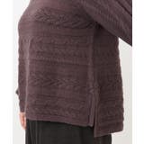 【大きいサイズ】ケーブルニット | eur3 | 詳細画像17 