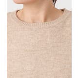 【大きいサイズ/LAVEANGE×eur3】レースバイカラーニット | eur3 | 詳細画像10 