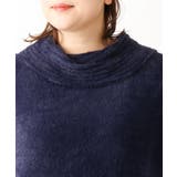 【大きいサイズ】シャギーオフふわふわタートルニット | eur3 | 詳細画像10