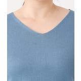 【大きいサイズ/セットアップ対応】バルキーアクリルVネックニット | eur3 | 詳細画像10 